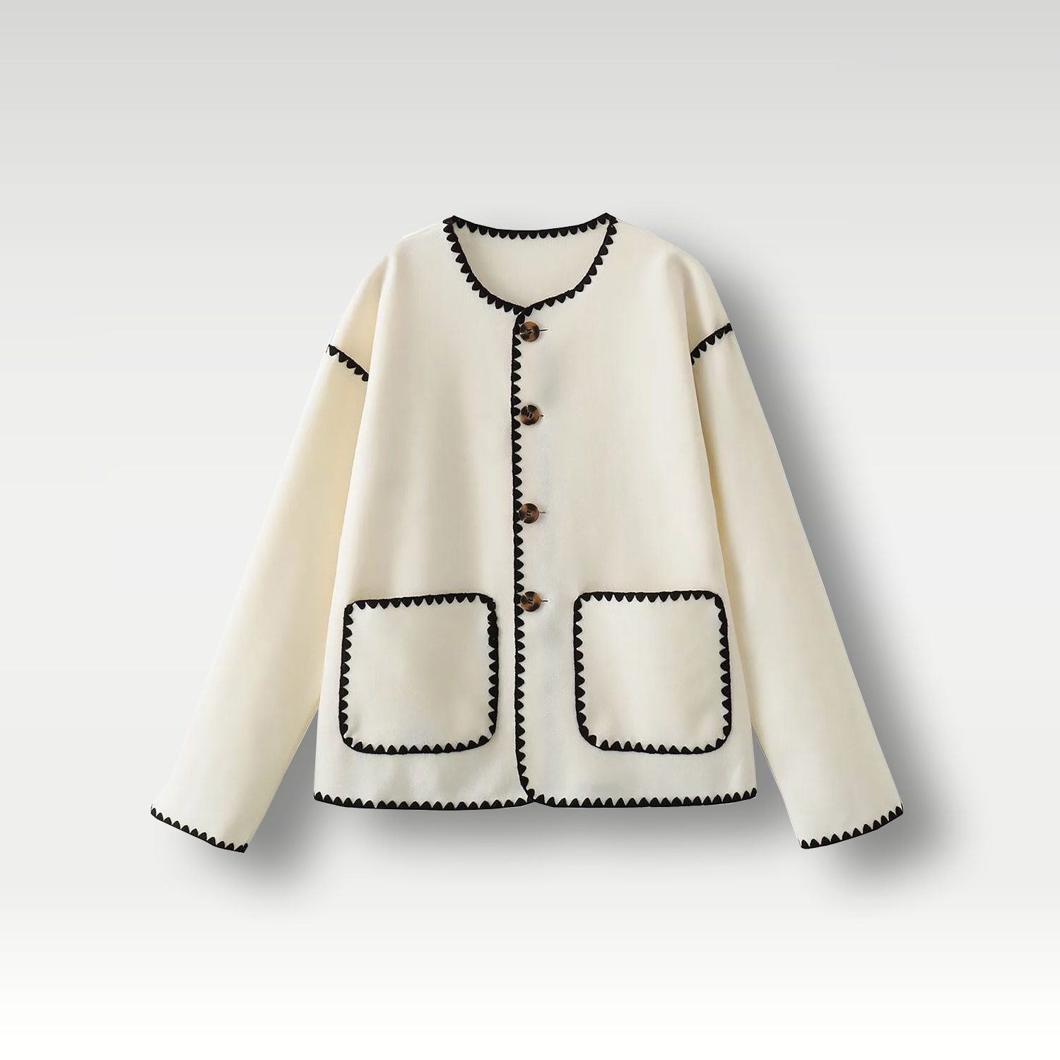 Izabele Atelier™ | Kurtka kontrastowa
