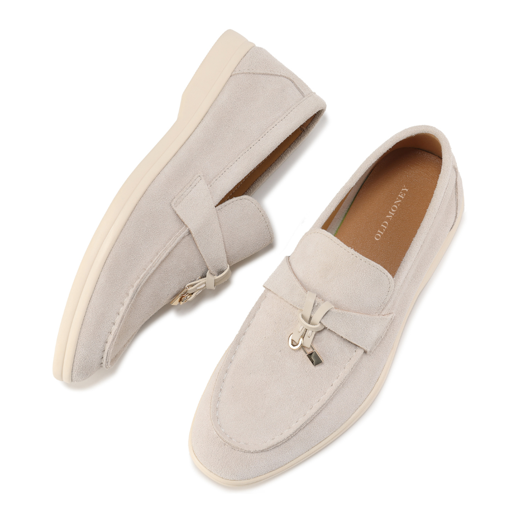 Izabele Atelier™ | Mocassins en daim Old Money