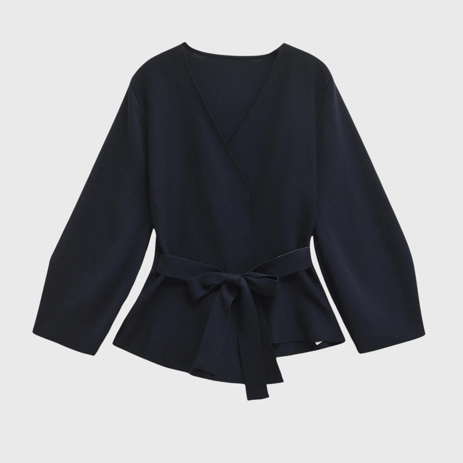 Izabele Atelier™ | Mauveowa sweter z wiązaniem