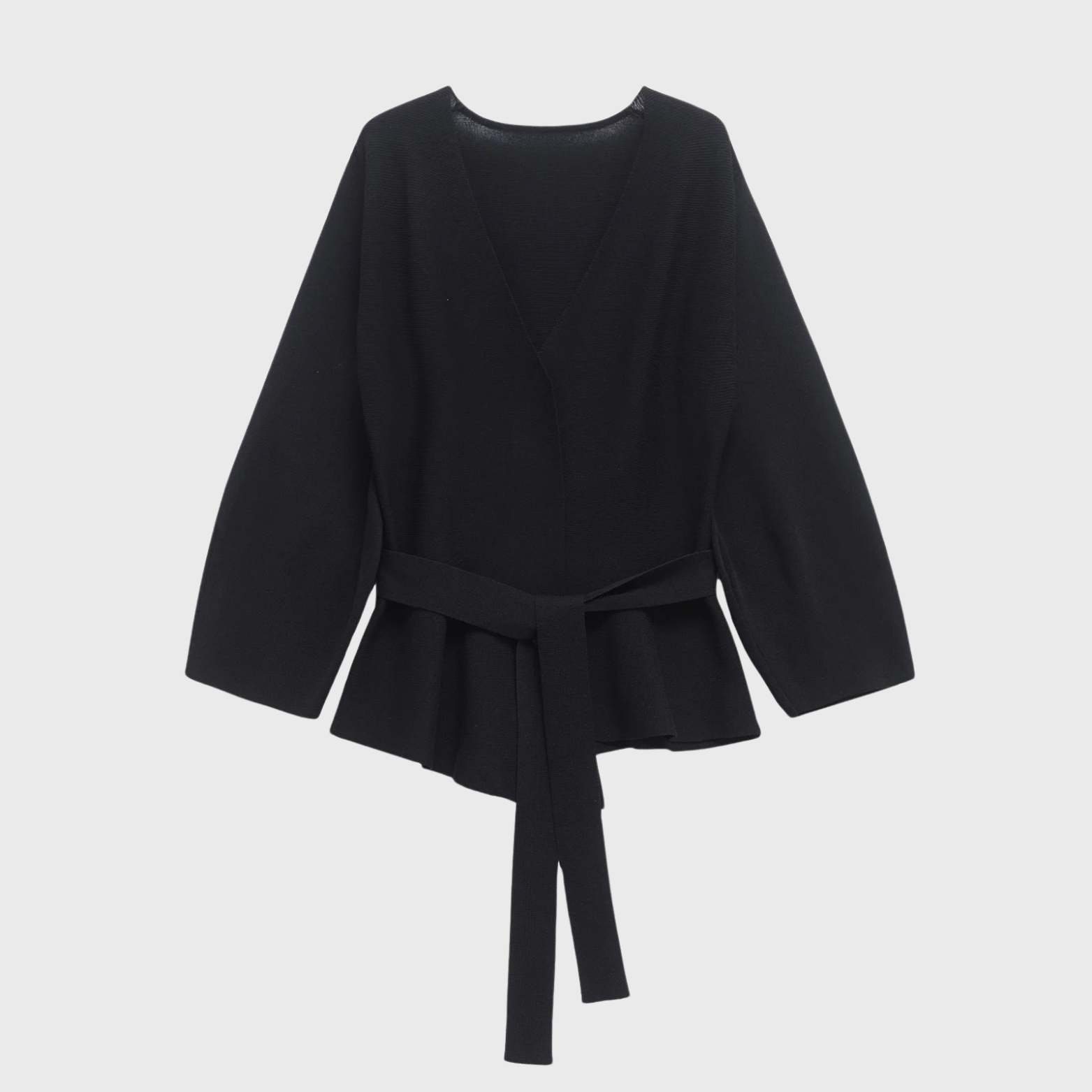 Izabele Atelier™ | Mauveowa sweter z wiązaniem