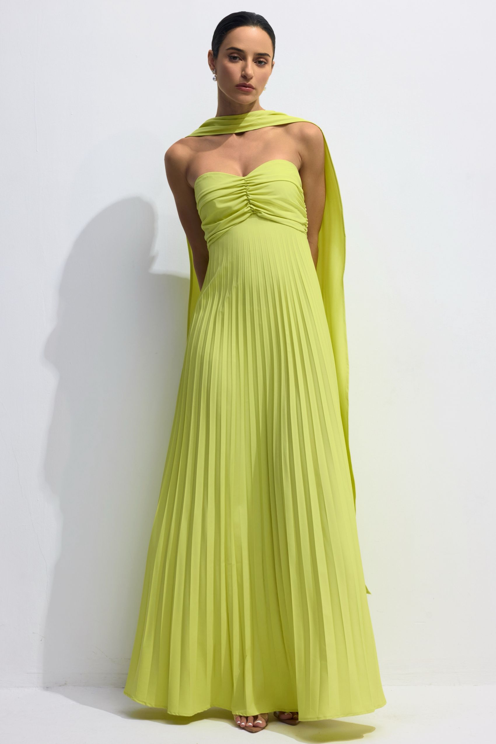 Kalina | Rozkloszowana Sukienka Maxi