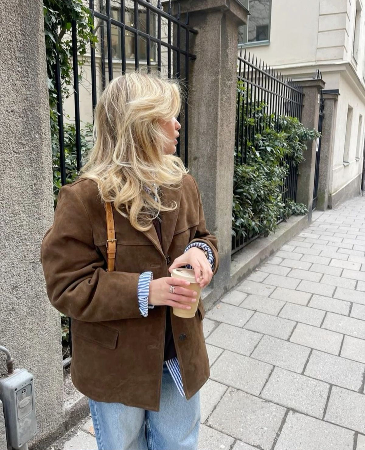 Izabele Atelier™ | Skórzana Kurtka zamszowa