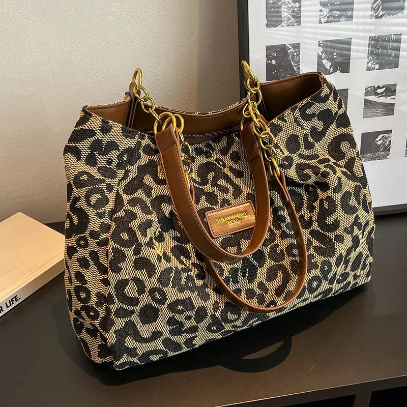 Izabele Atelier™ | Torebka Tote Luxe Léopard