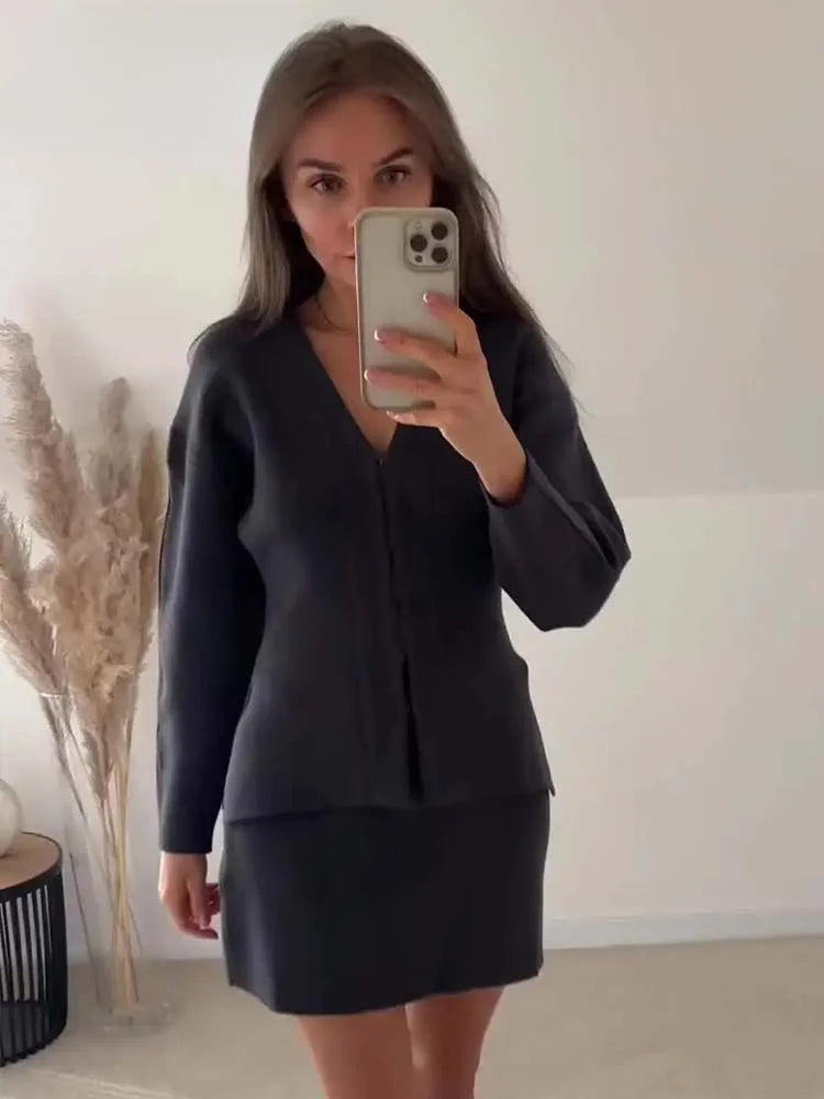 VIVIENNE™ | Dzianinowy Zestaw