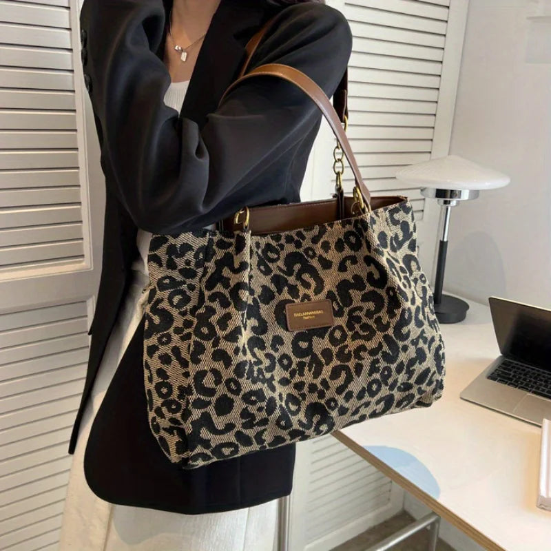 Izabele Atelier™ | Torebka Tote Luxe Léopard