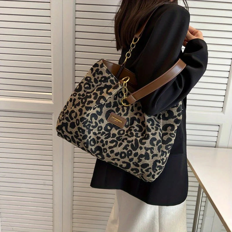 Izabele Atelier™ | Torebka Tote Luxe Léopard