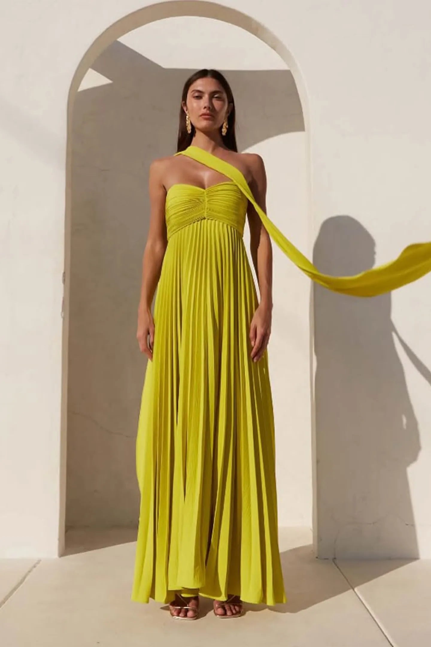 Kalina | Rozkloszowana Sukienka Maxi