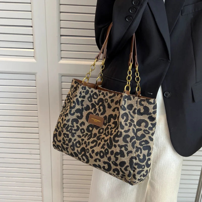 Izabele Atelier™ | Torebka Tote Luxe Léopard