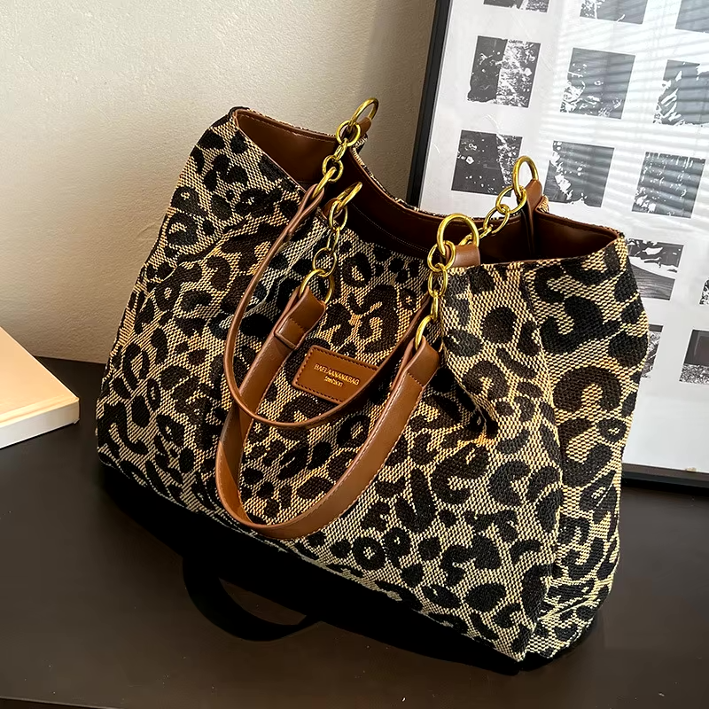 Izabele Atelier™ | Torebka Tote Luxe Léopard