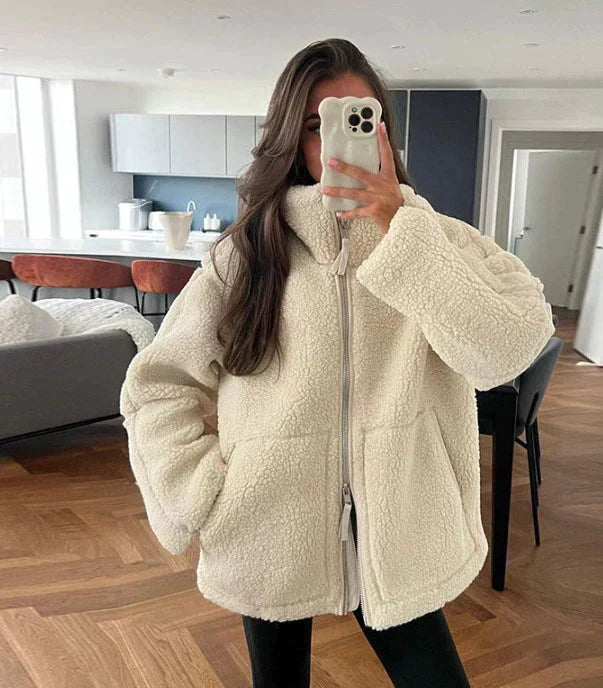 Izabele Atelier™ | Kurtka Teddyfleece